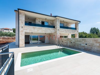 Malinska, Современная вилла с открытым видом на море