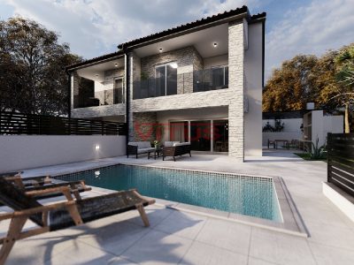 Malinska, Современная вилла с открытым видом на море