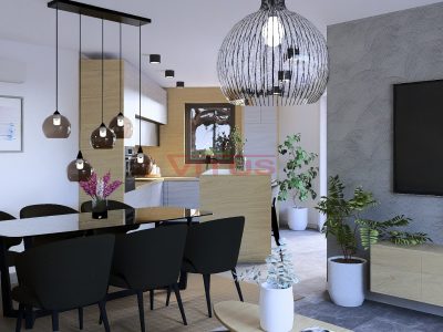 Vrbnik, Moderan trosobni apartman sa pogledom na more