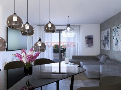 Vrbnik, Moderan trosobni penthouse sa prekrasnim pogledom na more